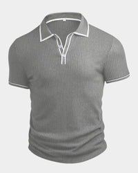 Lowell Contrast Trim Knit Polo