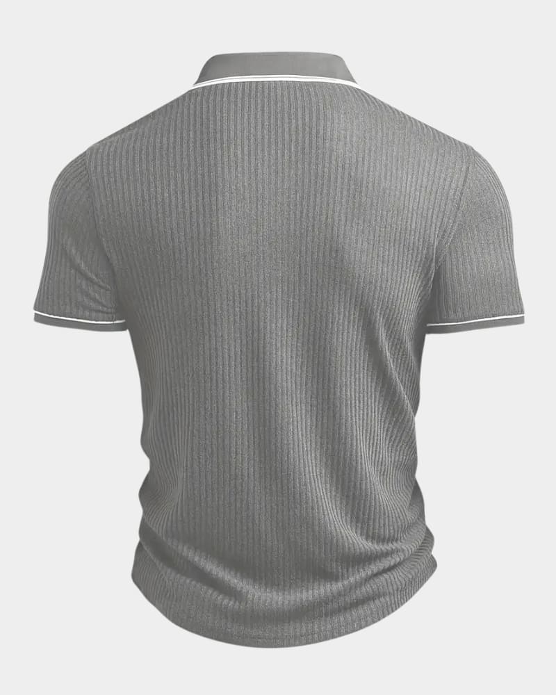 Lowell Contrast Trim Knit Polo_13