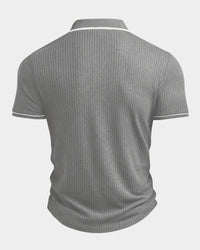 Lowell Contrast Trim Knit Polo