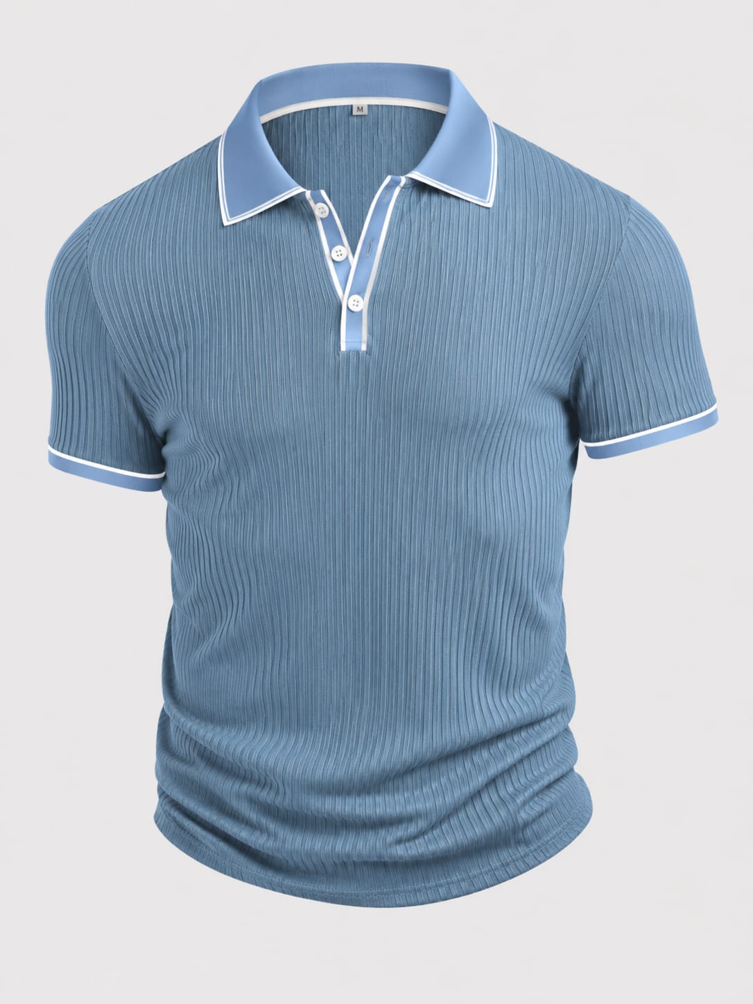 Lowell Contrast Trim Knit Polo