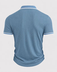Lowell Contrast Trim Knit Polo