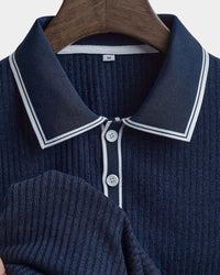 Lowell Contrast Trim Knit Polo