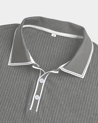 Lowell Contrast Trim Knit Polo