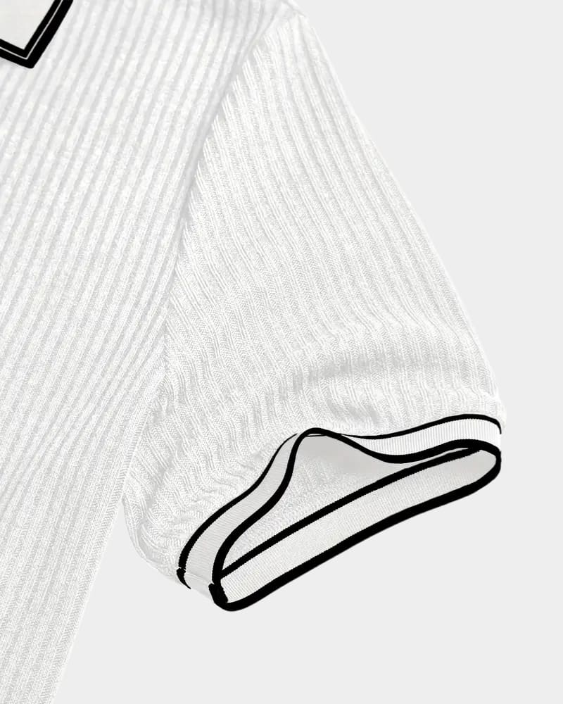Lowell Contrast Trim Knit Polo