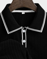 Lowell Contrast Trim Knit Polo