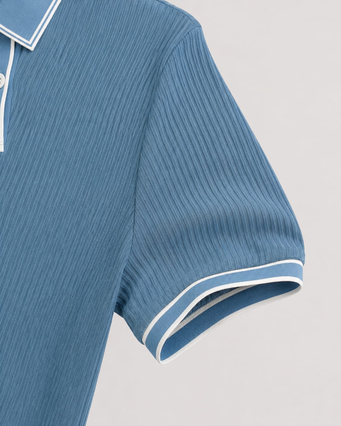 Lowell Contrast Trim Knit Polo_42