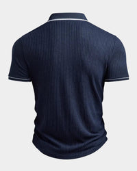 Lowell Contrast Trim Knit Polo