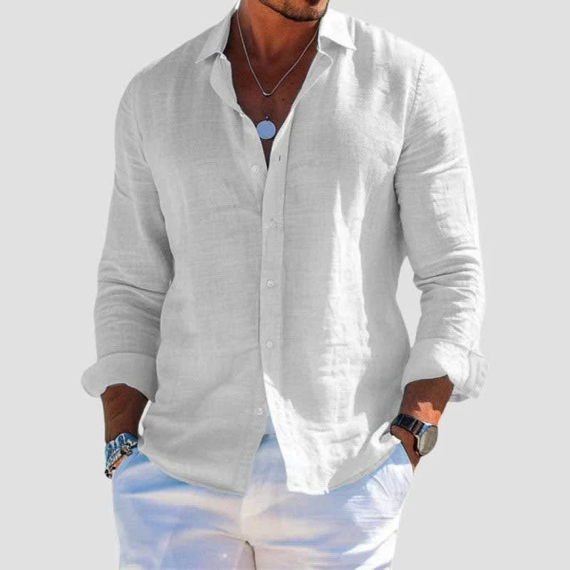 Lachlan Breathable Linen Shirt_2