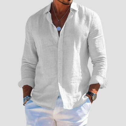Lachlan Breathable Linen Shirt_2