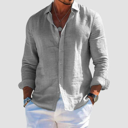 Lachlan Breathable Linen Shirt_4