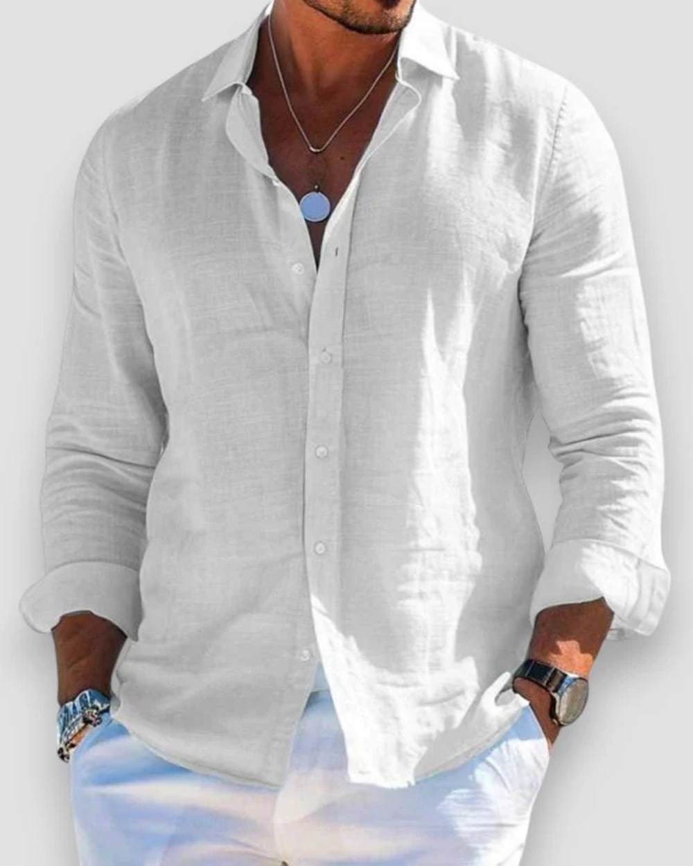 Junius Long Sleeve Button Up Shirt_1