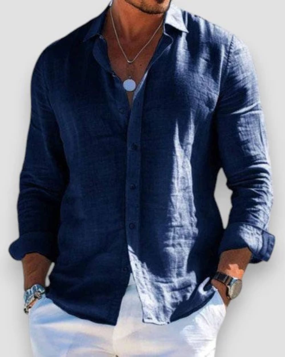 Junius Long Sleeve Button Up Shirt_5