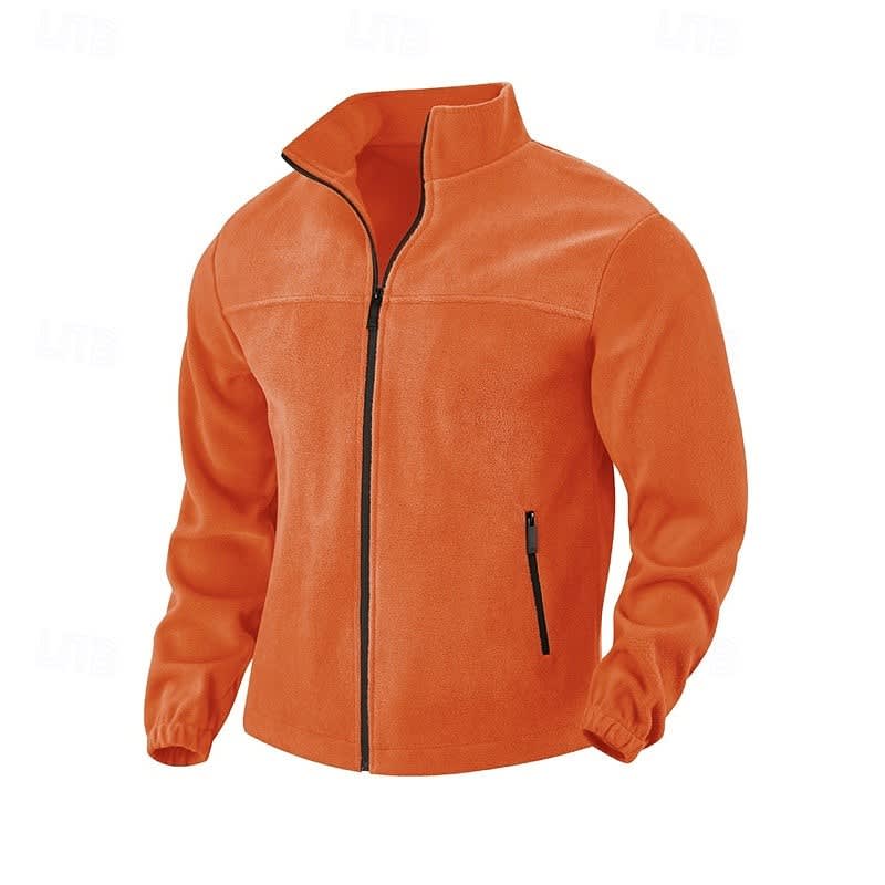 Eustace Brushed Fleece Zip Up Jacket_10