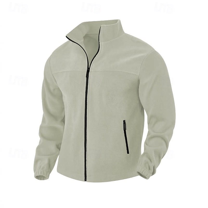 Eustace Brushed Fleece Zip Up Jacket_8
