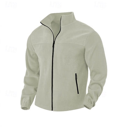 Eustace Brushed Fleece Zip Up Jacket_8