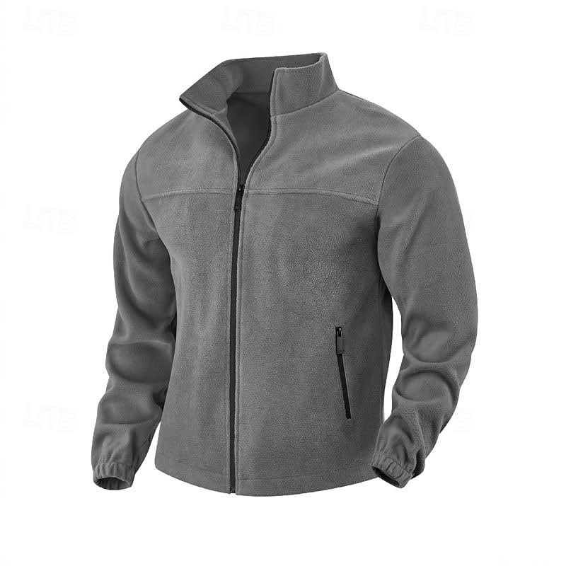Eustace Brushed Fleece Zip Up Jacket_9