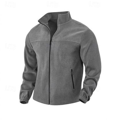 Eustace Brushed Fleece Zip Up Jacket_9