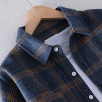Ernest Checked Long Sleeve Button Down Shirt