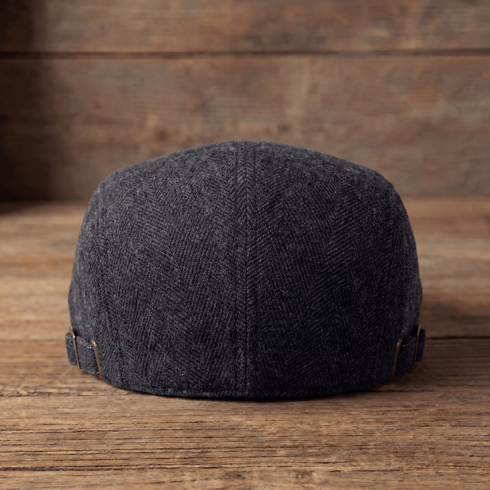 Colman Tweed Herringbone Flat Cap_5