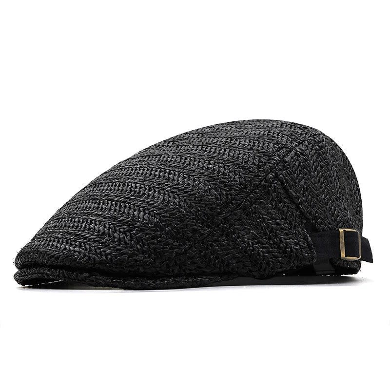 Kade Open Weave Adjustable Flat Cap_3