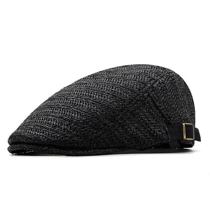 Kade Open Weave Adjustable Flat Cap_3
