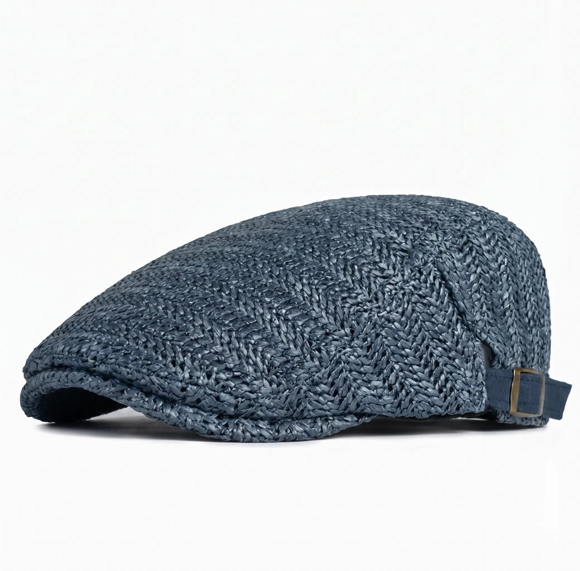 Kade Open Weave Adjustable Flat Cap_5