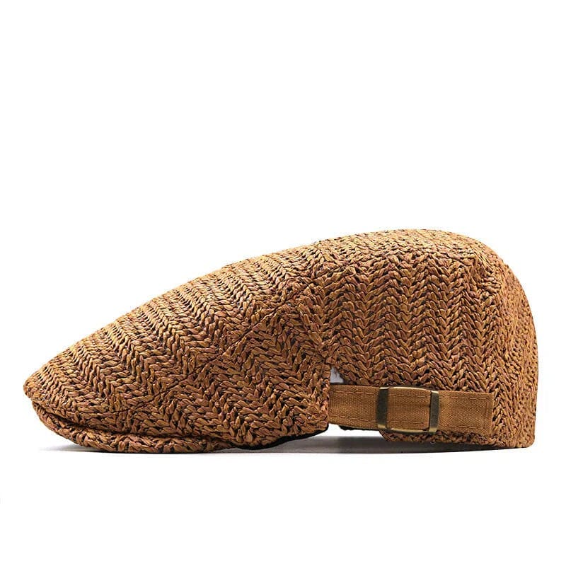 Kade Open Weave Adjustable Flat Cap_6