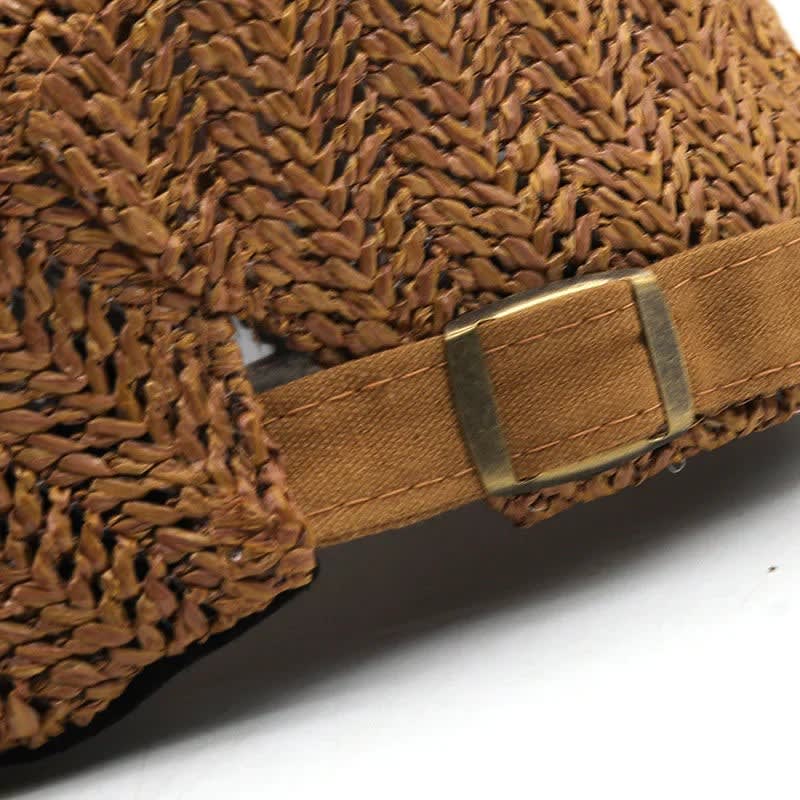 Kade Open Weave Adjustable Flat Cap_8