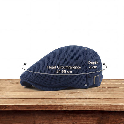 Palmer Breathable Mesh Flat Cap_3