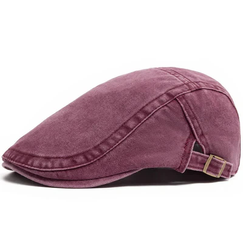 Lewis Classic Denim Flat Cap