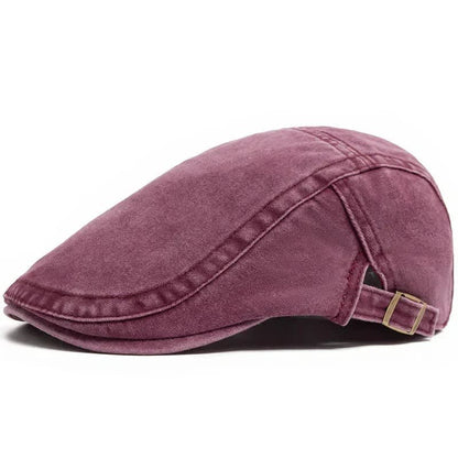Lewis Classic Denim Flat Cap_11