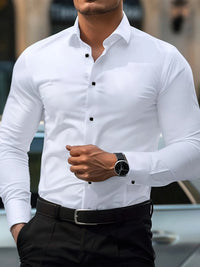 Foster Spread Collar Long Sleeve Shirt