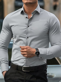Foster Spread Collar Long Sleeve Shirt