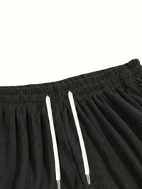 Frederick Soft Textured Drawstring Shorts
