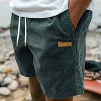 Frederick Soft Textured Drawstring Shorts