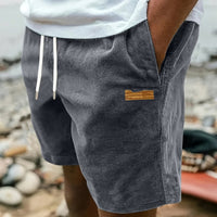 Frederick Soft Textured Drawstring Shorts