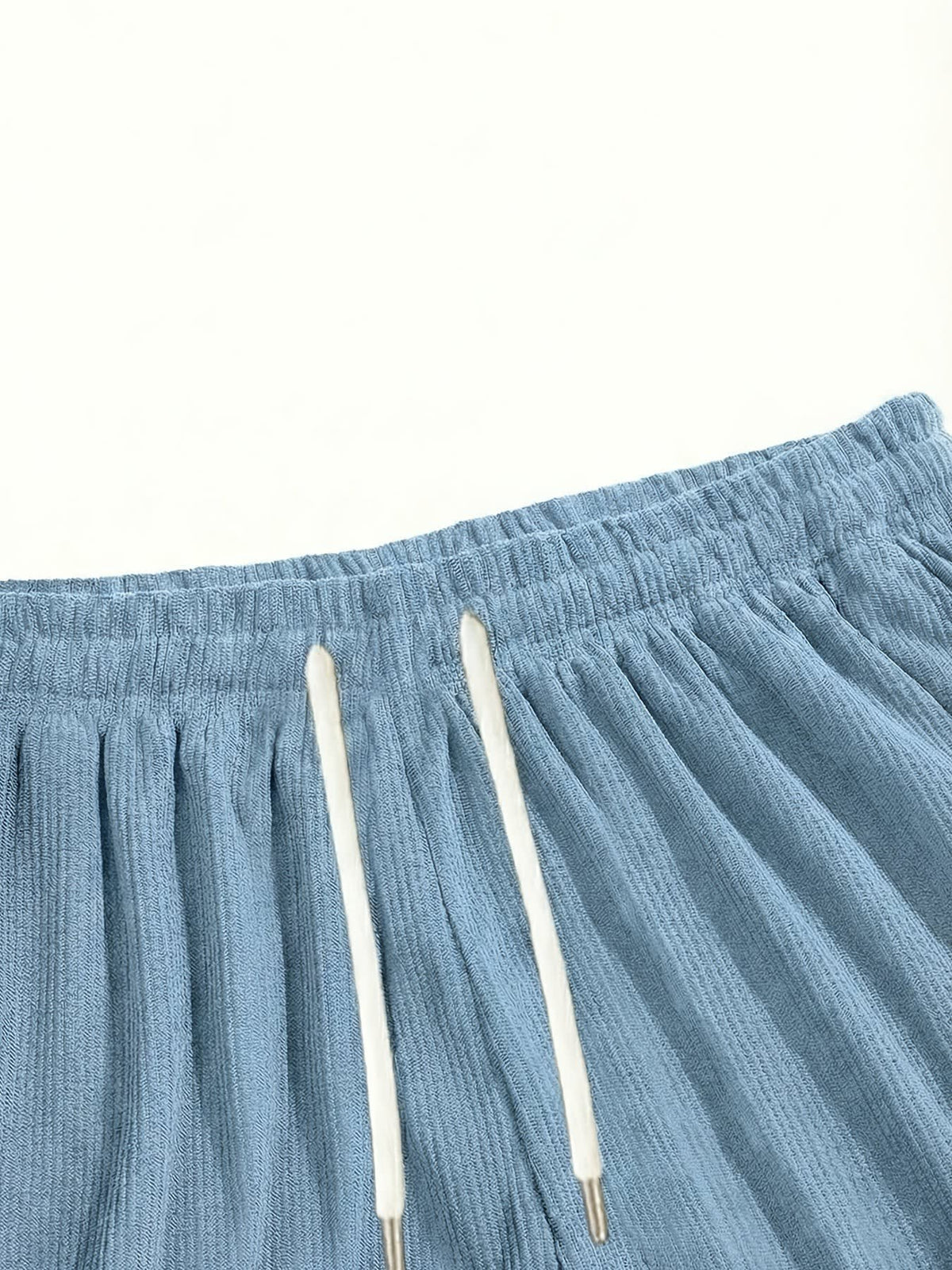 Frederick Soft Textured Drawstring Shorts
