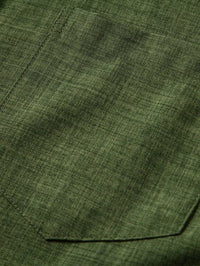 Crawford Band Collar Linen Two Piece Set