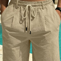 Macaulay Elastic Waist Drawstring Shorts