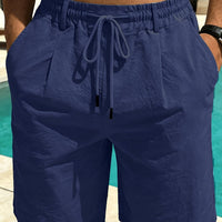 Macaulay Elastic Waist Drawstring Shorts