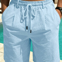 Macaulay Elastic Waist Drawstring Shorts