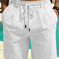 Macaulay Elastic Waist Drawstring Shorts