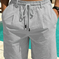 Macaulay Elastic Waist Drawstring Shorts