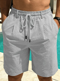 Macaulay Elastic Waist Drawstring Shorts