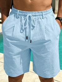 Macaulay Elastic Waist Drawstring Shorts