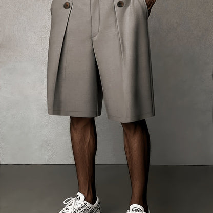 Newman Tailored Pleated Shorts_11