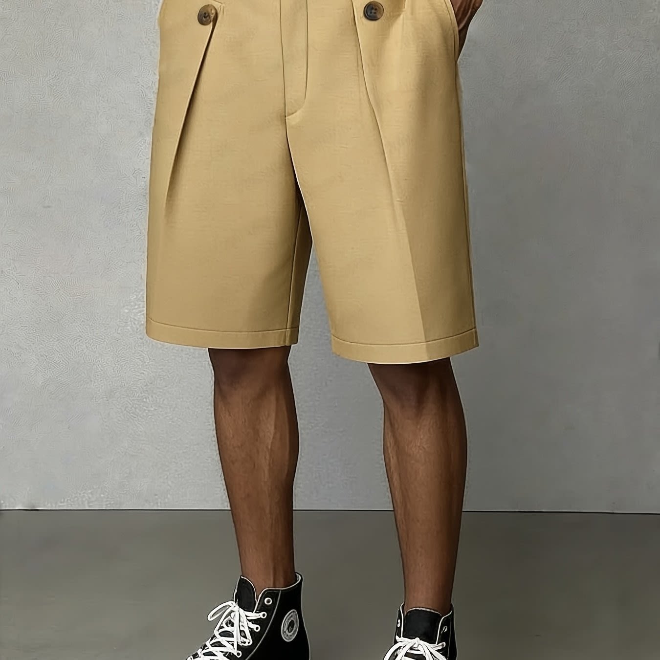 Newman Tailored Pleated Shorts_12