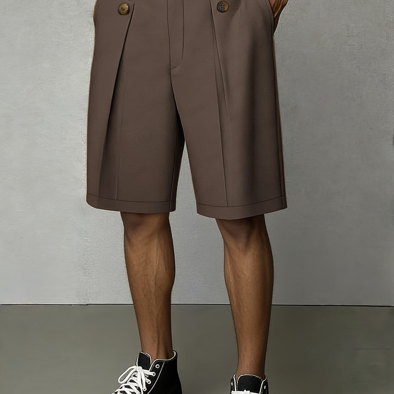 Newman Tailored Pleated Shorts_13