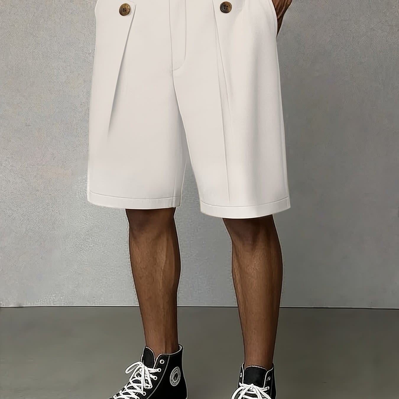 Newman Tailored Pleated Shorts_14