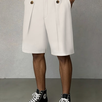 Newman Tailored Pleated Shorts_14